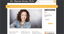 Desktop Screenshot of marciasirotamd.com